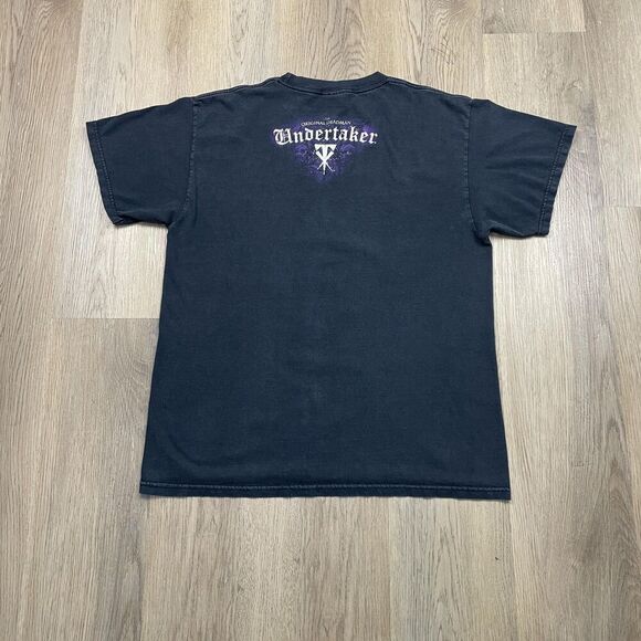 WWE Undertaker Shirt Mens Large Original Deadman Wrestling Tee Skull Graphic - Picture 5 of 10